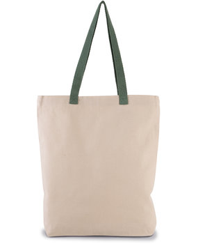Kimood Eco-Friendly shopper kleur Natural-Dusty lightgreen