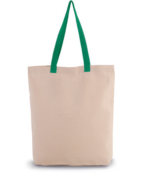 Kimood Eco-Friendly shopper kleur Natural-Kellygreen