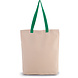 Kimood Eco-Friendly shopper kleur Natural-Kellygreen Kimood Eco-Friendly shopper kleur Natural-Kellygreen