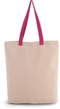 Kimood Eco-Friendly shopper kleur Natural-Magenta Kimood Eco-Friendly shopper kleur Natural-Magenta