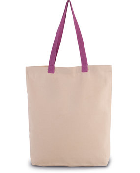 Kimood Eco-Friendly shopper kleur Natural-radiant orchid