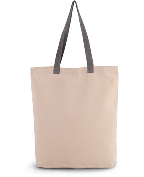Kimood Eco-Friendly shopper kleur Natural-Steel Grey