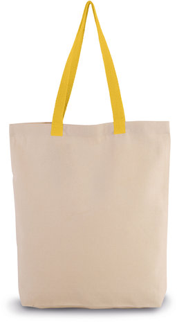 Kimood Eco-Friendly shopper kleur Natural-yellow