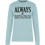 Kariban Eco-Friendly Sweater UNI Ice Mint ALWAYS Kariban Eco-Friendly Sweater UNI Ice Mint ALWAYS