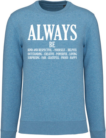 Kariban Eco-Friendly Sweater UNI Cloudly-Heather ALWAYS