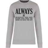 Kariban Eco-Friendly Sweater UNI Snowy Grey ALWAYS Kariban Eco-Friendly Sweater UNI Snowy Grey ALWAYS