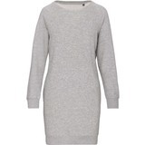 Kariban Lounge jurk Bio in fleece Lightgrey-Heather Kariban Lounge jurk Bio in fleece Lightgrey-Heather