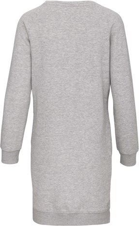 Kariban Lounge jurk Bio in fleece Lightgrey-Heather Kariban Lounge jurk Bio in fleece Lightgrey-Heather