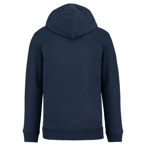 Native Spirit Native Spirit BIO Hoodie│UNI│Zware kwaliteit│Navyblue Gemêleerd
