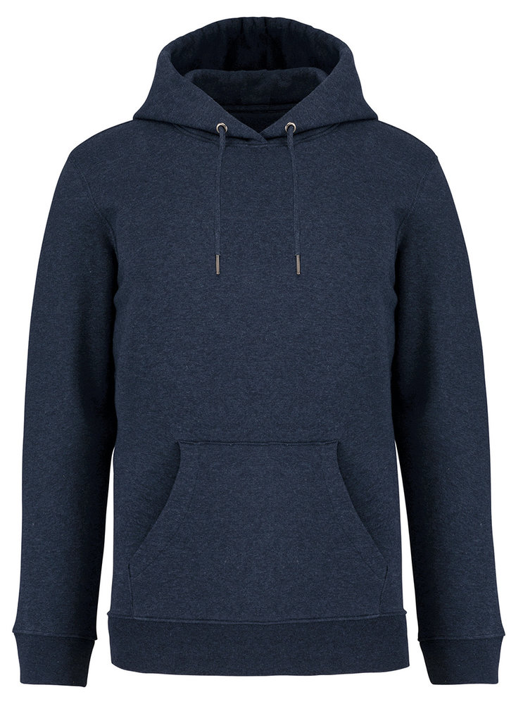 Native Spirit Native Spirit BIO Hoodie│UNI│Zware kwaliteit│Navyblue Gemêleerd
