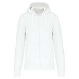 Kariban Eco-Friendly Full ZIP Hoodie│Wit Kariban Eco-Friendly Full ZIP Hoodie│Wit