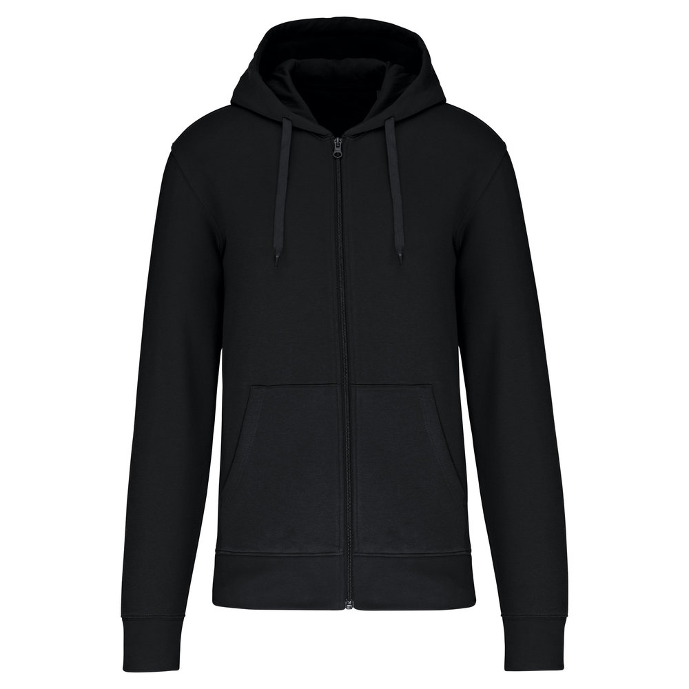 Kariban Eco-Friendly Full ZIP Hoodie│Zwart Kariban Eco-Friendly Full ZIP Hoodie│Zwart