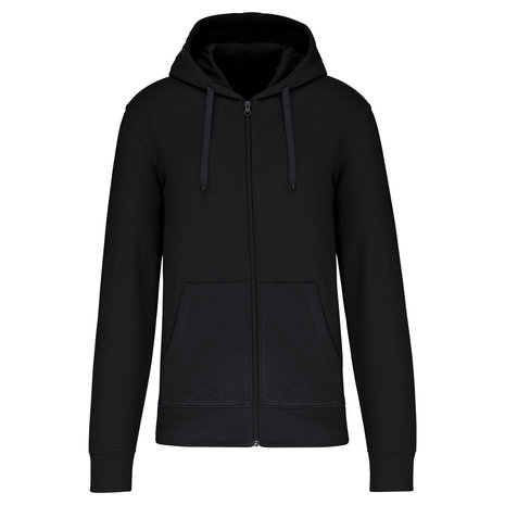 Kariban Eco-Friendly Full ZIP Hoodie│Zwart Kariban Eco-Friendly Full ZIP Hoodie│Zwart