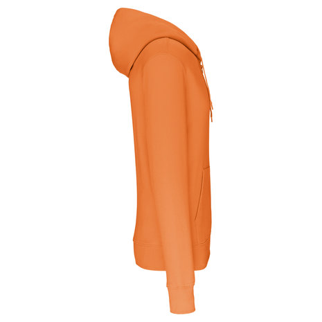 Kariban Eco-Friendly Full ZIP Hoodie│Light Orange Kariban Eco-Friendly Full ZIP Hoodie│Light Orange