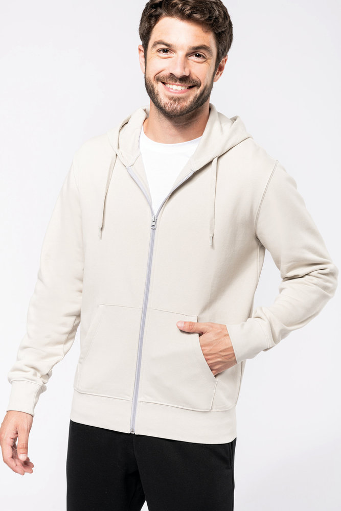 Kariban Eco-Friendly Full ZIP Hoodie│Light Royalblue Kariban Eco-Friendly Full ZIP Hoodie│Light Royalblue