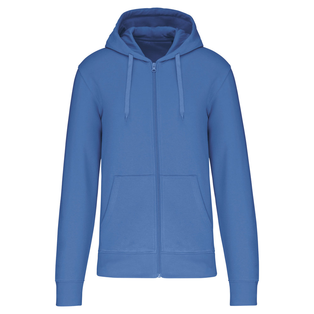 Kariban Eco-Friendly Full ZIP Hoodie│Light Royalblue Kariban Eco-Friendly Full ZIP Hoodie│Light Royalblue