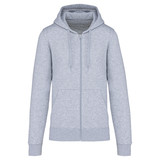 Kariban Eco-Friendly Full ZIP Hoodie│Oxford Grey Kariban Eco-Friendly Full ZIP Hoodie│Oxford Grey