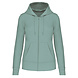 Kariban Eco-Friendly Full ZIP Hoodie│Dames│Sage Kariban Eco-Friendly Full ZIP Hoodie│Dames│Sage