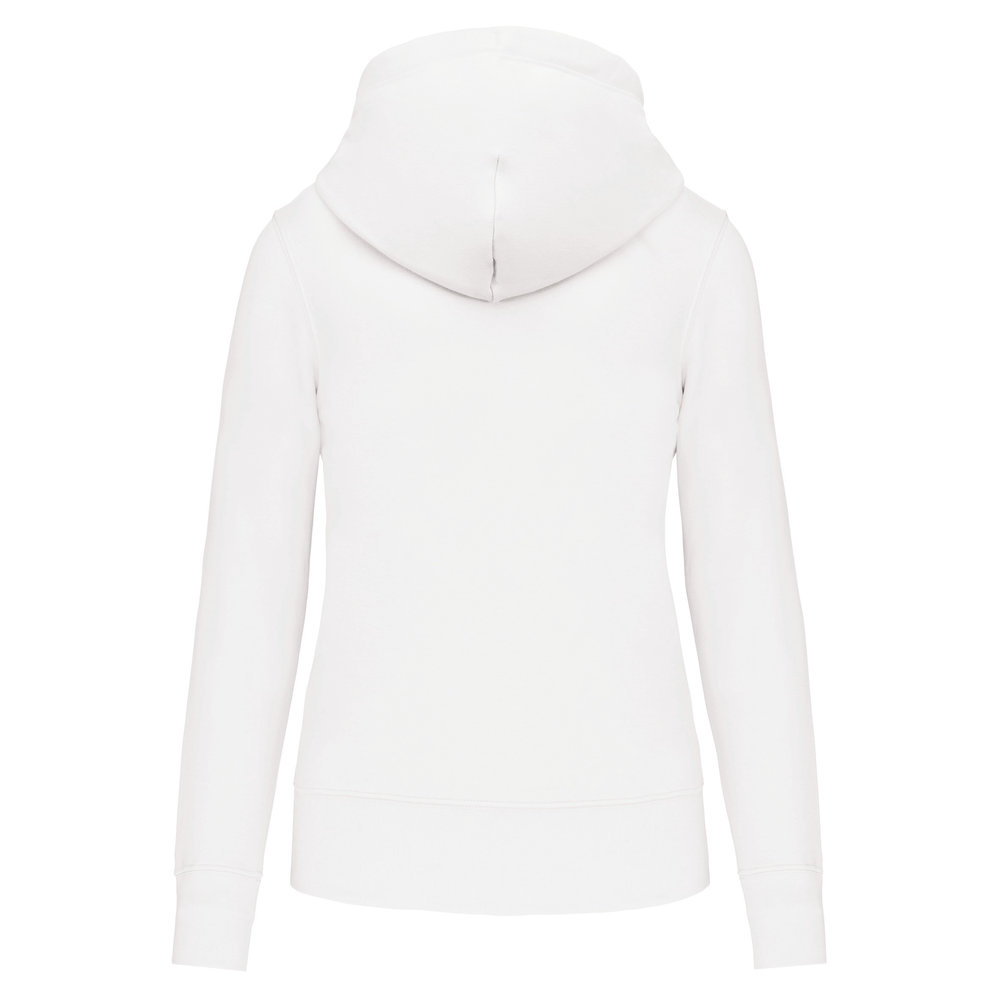 Kariban Eco-Friendly Full ZIP Hoodie│Dames│Wit