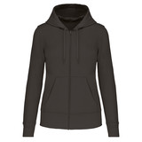 Kariban Eco-Friendly Full ZIP Hoodie│Dames│Dark Grey Kariban Eco-Friendly Full ZIP Hoodie│Dames│Dark Grey