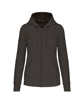 Kariban Eco-Friendly Full ZIP Hoodie│Dames│Dark Grey Kariban Eco-Friendly Full ZIP Hoodie│Dames│Dark Grey