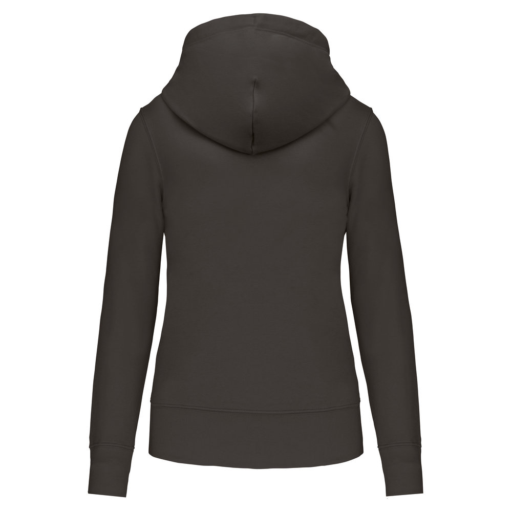 Kariban Eco-Friendly Full ZIP Hoodie│Dames│Dark Grey Kariban Eco-Friendly Full ZIP Hoodie│Dames│Dark Grey