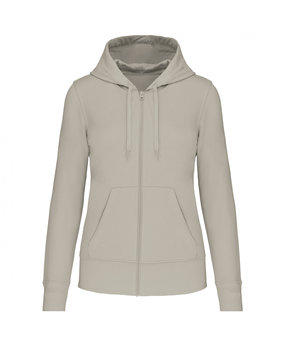 Kariban Eco-Friendly Full ZIP Hoodie│Dames│Clay Kariban Eco-Friendly Full ZIP Hoodie│Dames│Clay