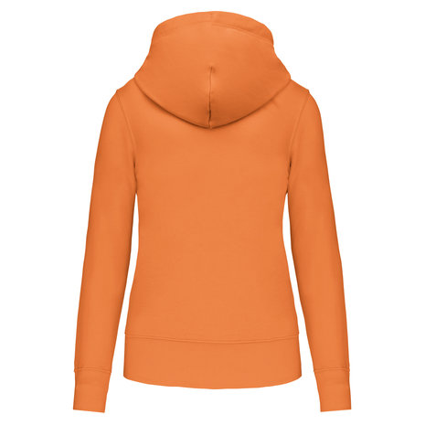 Kariban Eco-Friendly Full ZIP Hoodie│Dames│Light Orange Kariban Eco-Friendly Full ZIP Hoodie│Dames│Light Orange