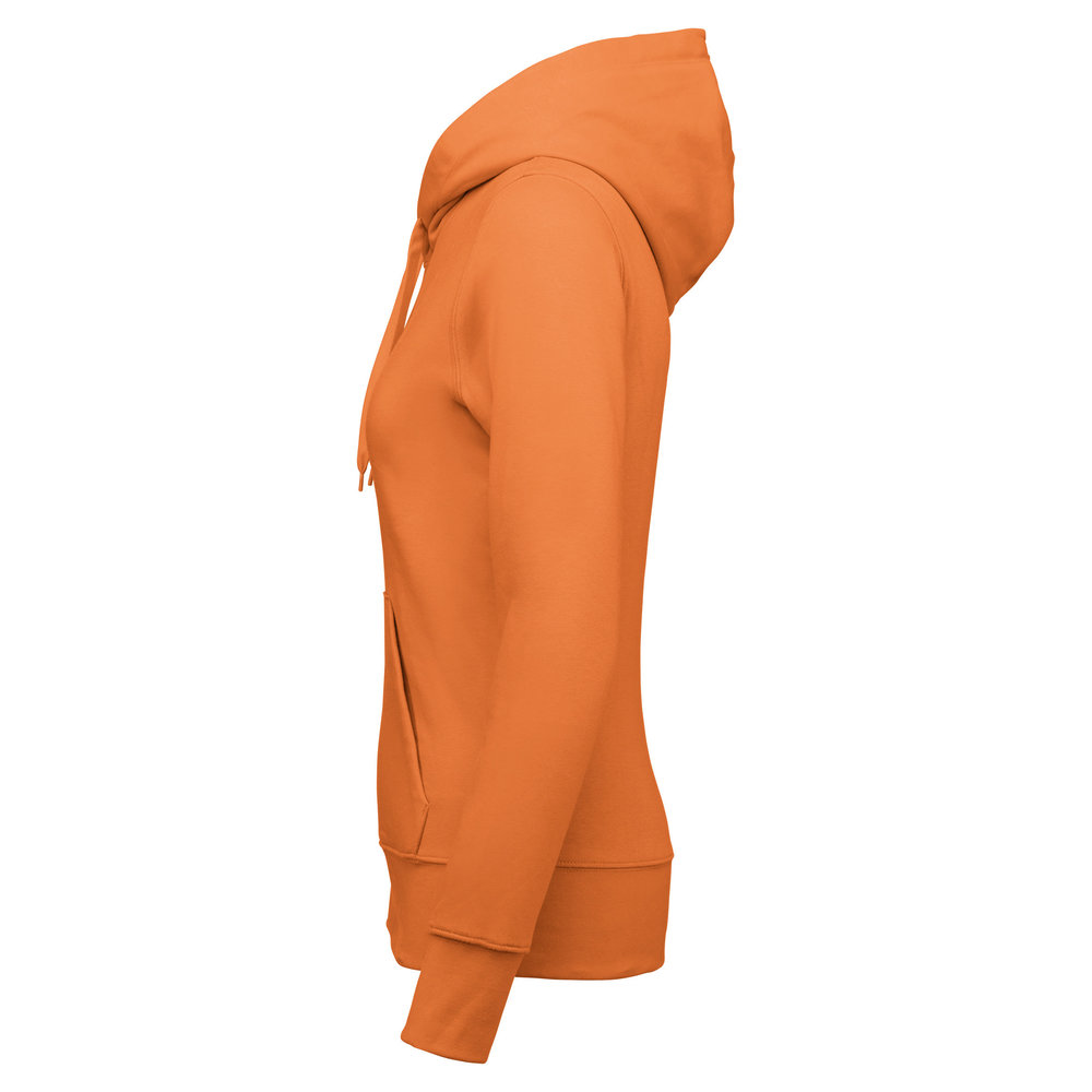 Kariban Eco-Friendly Full ZIP Hoodie│Dames│Light Orange Kariban Eco-Friendly Full ZIP Hoodie│Dames│Light Orange