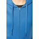 Kariban Eco-Friendly Full ZIP Hoodie│Dames│Light Roaylblue Kariban Eco-Friendly Full ZIP Hoodie│Dames│Light Roaylblue