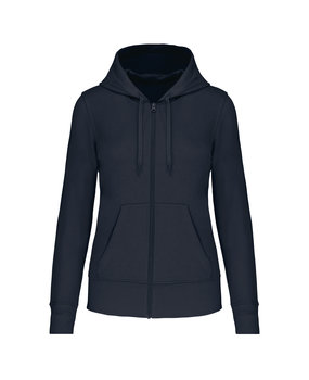 Kariban Eco-Friendly Full ZIP Hoodie│Dames│Navyblue Kariban Eco-Friendly Full ZIP Hoodie│Dames│Navyblue