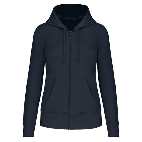 Kariban Eco-Friendly Full ZIP Hoodie│Dames│Navyblue