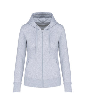 Kariban Eco-Friendly Full ZIP Hoodie│Dames│Oxford Grey Kariban Eco-Friendly Full ZIP Hoodie│Dames│Oxford Grey