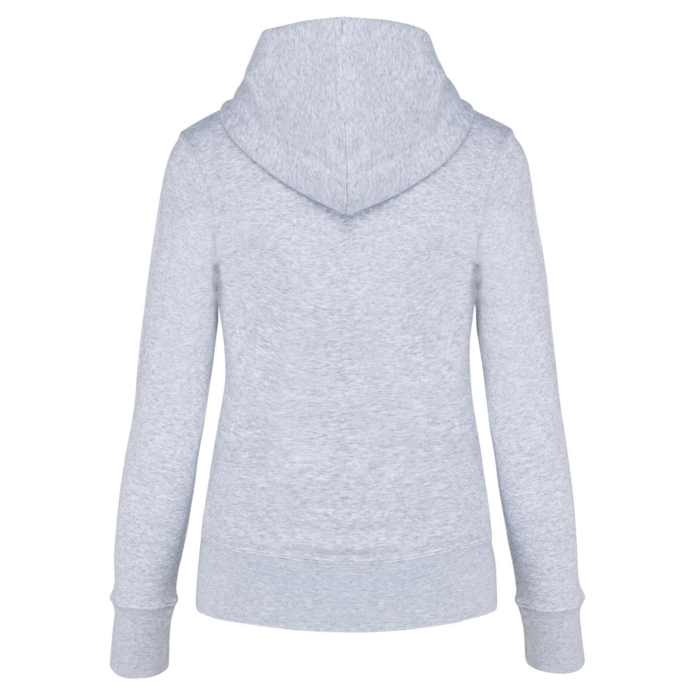 Kariban Eco-Friendly Full ZIP Hoodie│Dames│Oxford Grey Kariban Eco-Friendly Full ZIP Hoodie│Dames│Oxford Grey