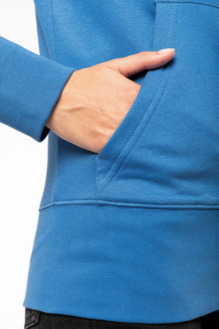 Kariban Eco-Friendly Full ZIP Hoodie│Dames│Red Kariban Eco-Friendly Full ZIP Hoodie│Dames│Red