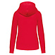 Kariban Eco-Friendly Full ZIP Hoodie│Dames│Red Kariban Eco-Friendly Full ZIP Hoodie│Dames│Red