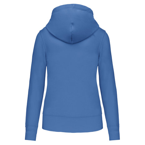 Kariban Eco-Friendly Full ZIP Hoodie│Dames│Light Roaylblue Kariban Eco-Friendly Full ZIP Hoodie│Dames│Light Roaylblue