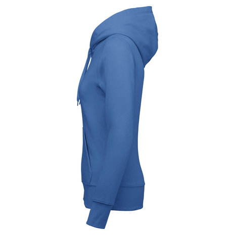 Kariban Eco-Friendly Full ZIP Hoodie│Dames│Light Roaylblue Kariban Eco-Friendly Full ZIP Hoodie│Dames│Light Roaylblue