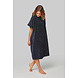 Proact Uniseks poncho met capuchon van badstof kleur navy Proact Uniseks poncho met capuchon van badstof kleur navy