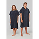 Proact Uniseks poncho met capuchon van badstof kleur navy Proact Uniseks poncho met capuchon van badstof kleur navy