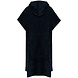 Proact Uniseks poncho met capuchon van badstof kleur navy Proact Uniseks poncho met capuchon van badstof kleur navy