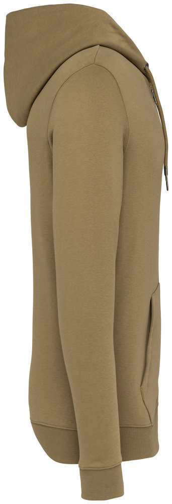 Native Spirit Native Spirit BIO Hoodie met rits│UNI│Zware kwaliteit│Light Olive Green