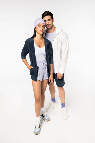 Native Spirit Native Spirit Biokatoen Terry 280 hoodie met rits│UNI│Washed Ivory