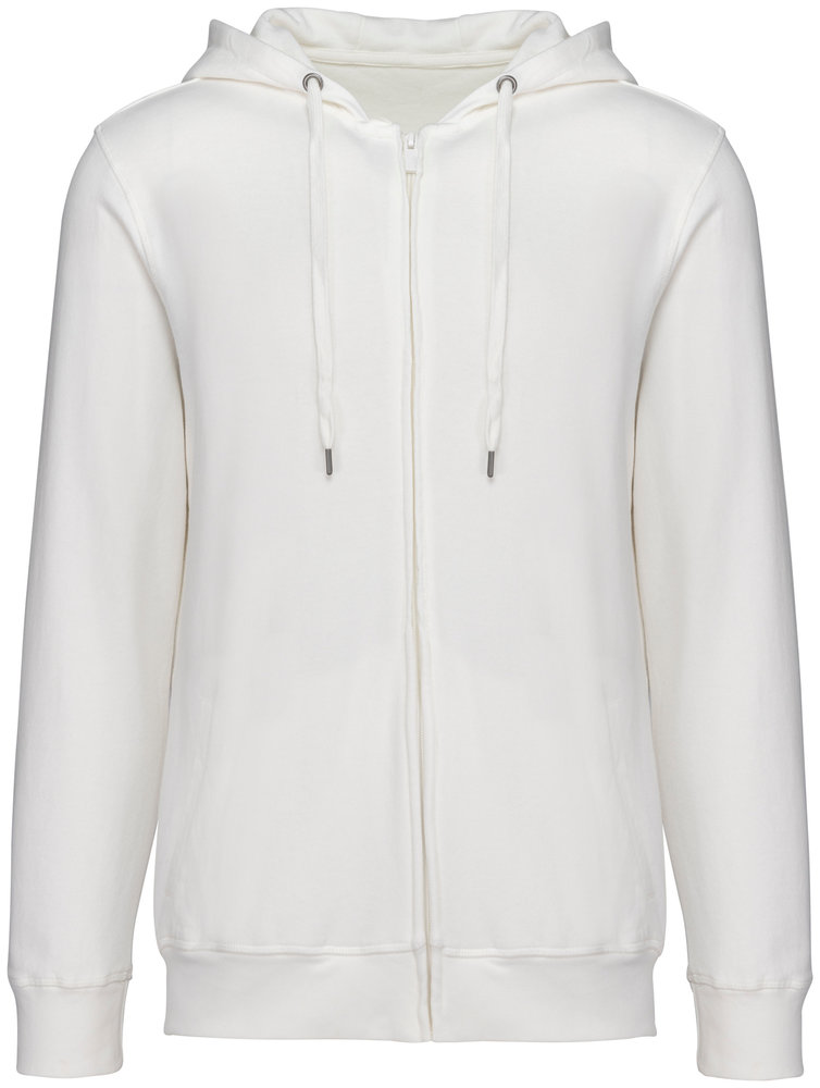 Native Spirit Native Spirit Biokatoen Terry 280 hoodie met rits│UNI│Washed Ivory