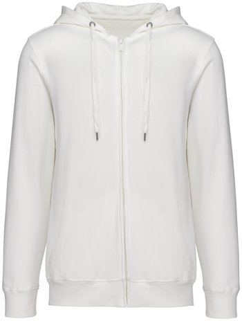 Native Spirit Native Spirit Biokatoen Terry 280 hoodie met rits│UNI│Washed Ivory