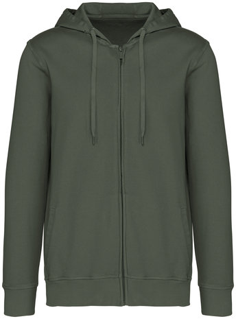 Native Spirit Native Spirit Biokatoen Terry 280 hoodie met rits│UNI│Washed Organic Khaki Native Spirit Native Spirit Biokatoen Terry 280 hoodie met rits│UNI│Washed Organic Khaki