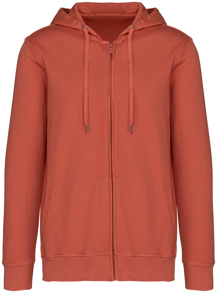 Native Spirit Native Spirit Biokatoen Terry 280 hoodie met rits│UNI│Washed Pomelo Native Spirit Native Spirit Biokatoen Terry 280 hoodie met rits│UNI│Washed Pomelo