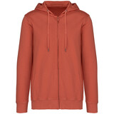 Native Spirit Native Spirit Biokatoen Terry 280 hoodie met rits│UNI│Washed Pomelo