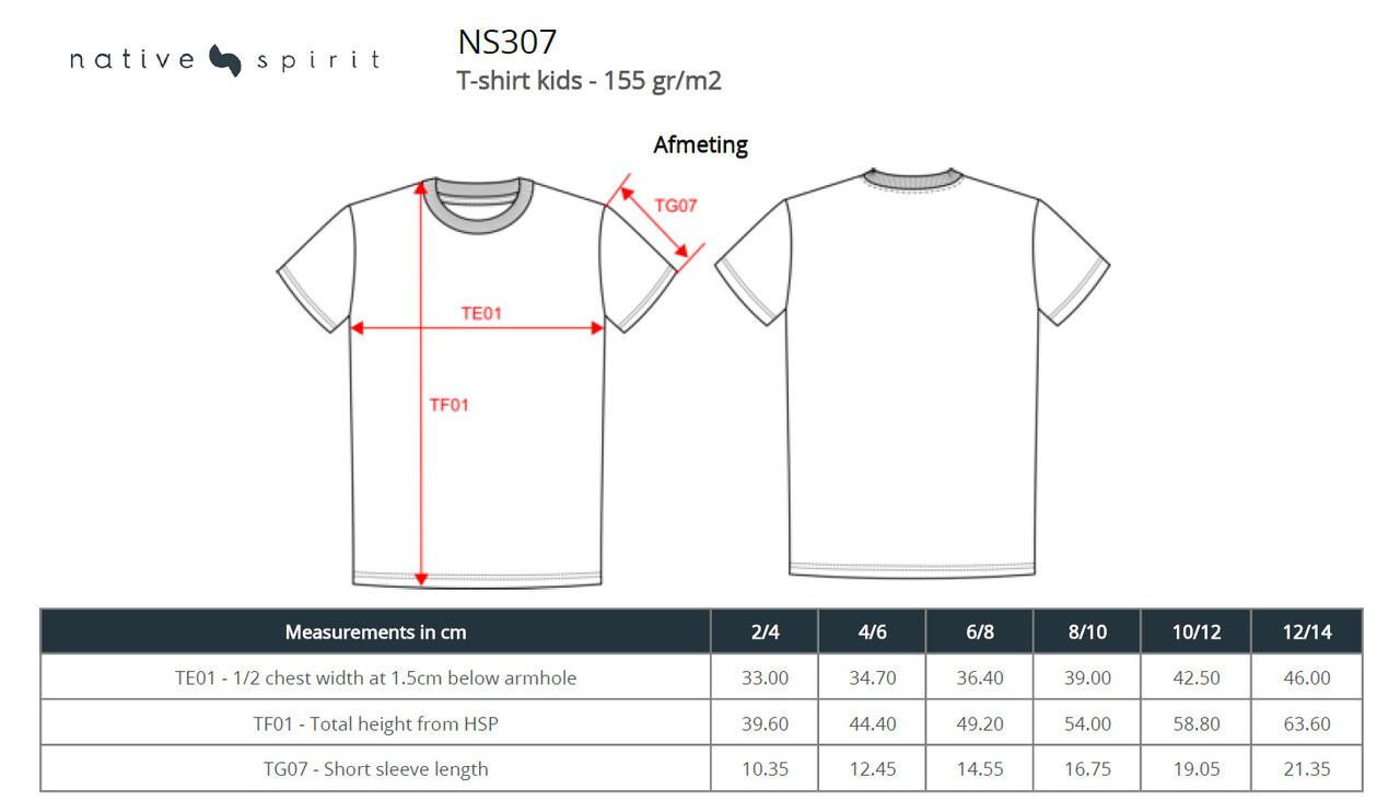 Native Spirit Native Spirit BIO T-Shirt│KIDS│White