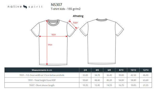 Native Spirit Native Spirit BIO T-Shirt│KIDS│White